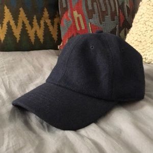 Wool ball cap